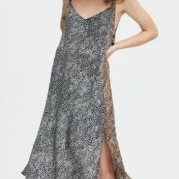 Rag and Bone Colette Slip Dress Black Women XXS - Picture 7 of 7